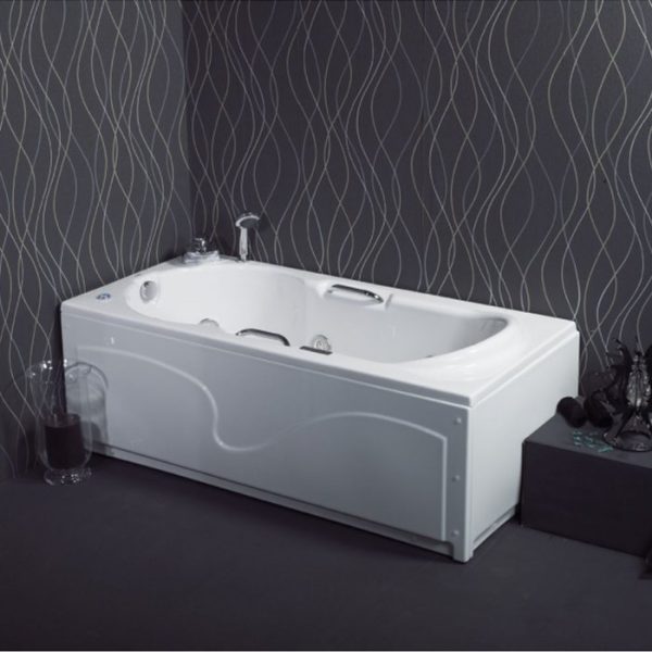 Modern Rectangular Bath Τub 160x80 & 170x80 Sanitec Victoria