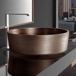 Italian-luxury-countertop-sink-basin-round-Katino-Metropole-Bronze