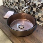 Italian-luxury-round-countertop-washbasin-bronze-Katino-Metropole-Glass-Design