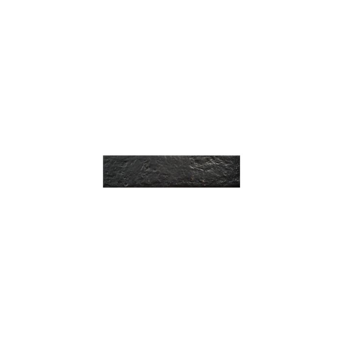 Μοντερνα πλακακια επενδυσης τοιχου τυπου τουβλακι μαυρο ματ 7×28 Nashville