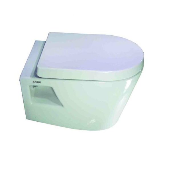 Επιτοίχια λεκάνη τουαλέτας κρεμαστή με απλό κάλυμμα soft close Skay