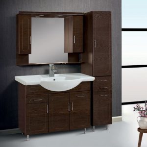 Extra Old Traditional Brown Floor Standing Bathroom Furniture