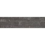 Tiffany Dark Πλακάκι Επένδυσης Τοίχου Στυλ Πέτρας Σκούρο Γκρι 15χ61