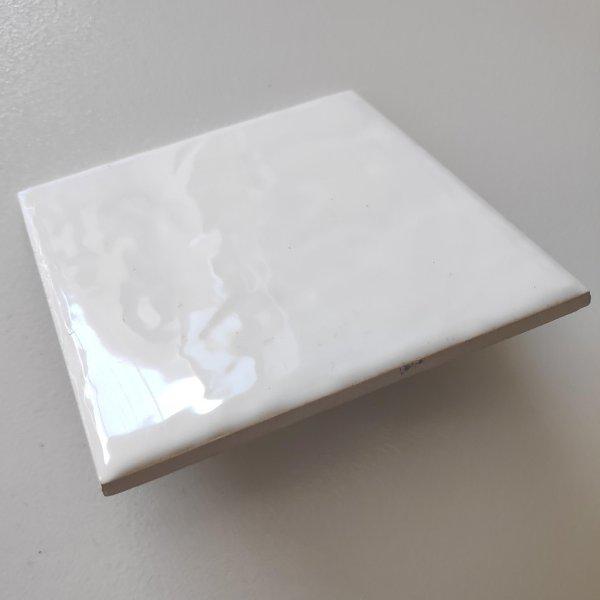 Μικρα διακοσμητικα πλακακια ασπρα λευκα γυαλιστερα cots13 10χ20