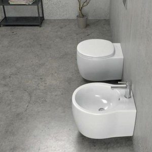Κρεμαστος μπιντες τουαλετας ημικυκλικος btw Karag Impression BH 1030