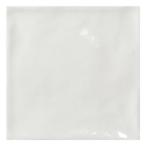 Πλακακια μπανιου τοιχου λευκα γυαλιστερα μικρα τετραγωνα Chic Blanco 15x15