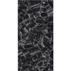 AK5302 Black Glossy Wall & Floor Gres Porcelain Tile 60x120