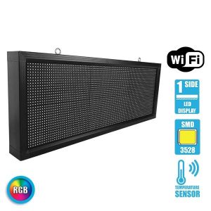 Outdoor Scrolling LED Sign One Display RGB 104×40