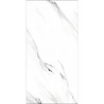 Carara Μεγάλο Πλακάκι Δαπέδου Μπάνιου Στυλ Μάρμαρο Άσπρο Γυαλιστερό 60χ120
