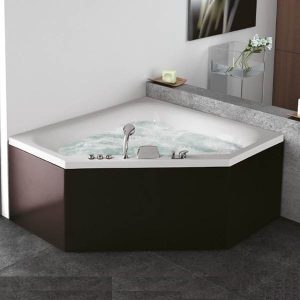 Giorgio Miskaki Kos Modern Corner 2 Person Bath Tub