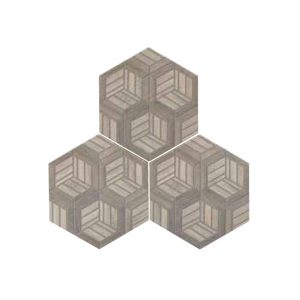 Timber Dec Bayur Patchwork Εξάγωνο Πλακάκι Στυλ Ξύλου Ματ 28,5χ32,5