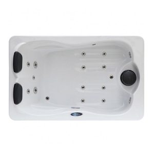 Modern Mini Whirlpool 2-Person Outdoor Hot Tub 175x110 Karag M-3374 Spa