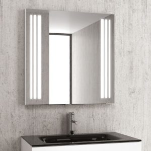Karag PIC011-1000 Παραλληλόγραμμος Καθρέπτης Μπάνιου με Φωτισμό LED 100χ75