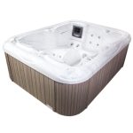 Outdoor Hot Tub Spa 3-Person Zeus 215×160