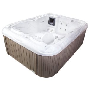Zeus Mini Pool Modern 37 Jets 3-Person Outdoor Hot Tub Spa 215x160