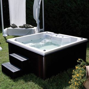 Mini Pool Giorgio Miskaki Modern Large 5-Person Outdoor Hot Tub Spa 200x200
