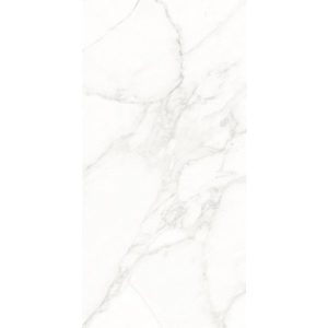 Crystal Πλακάκι Μεγάλων Διαστάσεων Σαν Μάρμαρο Άσπρο Γυαλιστερό 60χ120