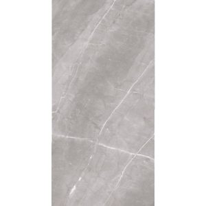 Armani Grey Πλακάκι Μεγάλων Διαστάσεων Στυλ Μάρμαρο Γκρι Γυαλιστερό 80χ160