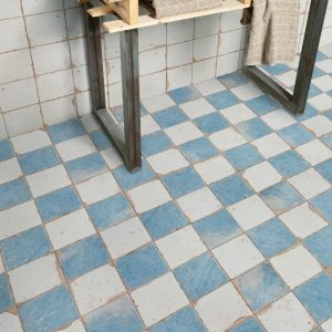 FS Artisan Damero-A vintage checkerboard patterns porcelain tile 33x33
