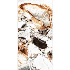 Modern Glossy Marble/Onyx Effect Wall & Floor Gres Porcelain Tile 60x120 Diverso