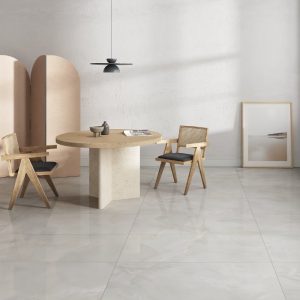 Modern Grey Glossy Onyx Effect Floor Gres Porcelain Tile 60x120 Onyx Grey Azuvi