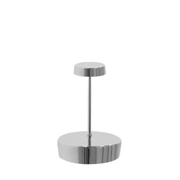 Chrome Bedside Modern Rechargeable Touch Outdoor Table Lamp Led LD1011C3 Swap Mini Zafferano