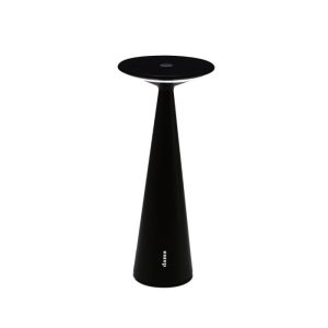 Black Decorative Modern Rechargeable Touch Dimmable Outdoor Table Lamp Led LD0610N3 Dama Zafferano