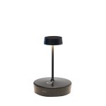 Black Minimal Rechargeable Touch Outdoor Table Lamp Led LD1011N3 Swap Mini Zafferano
