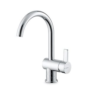 Italian single lever basin mixer tap 71112.21.018 Blink Chic Luxury NewForm