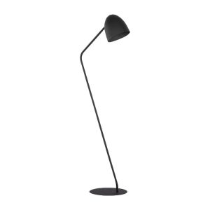 Industrial 1-Light Metal Linear Black Floor Lamp 5037 Soho Tk Lighting