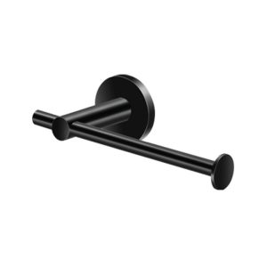 Modern Black Matt Toilet Roll Holder 14306-M116 Twist Sanco