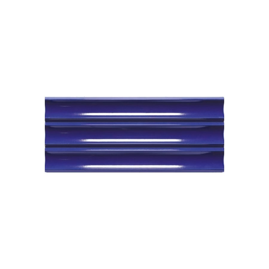 Modern Glossy 3D Relief Wall Porcelain Tile 17×40 Jazz Blue Natucer