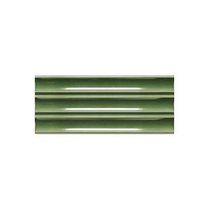 Πρασινα πλακακια μπανιου τοιχου γυαλιστερα τρισδιαστατα Jazz Green 17x40 Natucer
