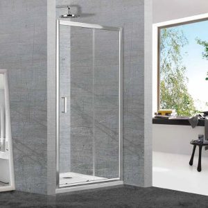 Modern Sliding Shower Door 6mm Safety Glass 190H Clever 70