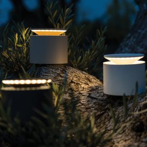 Led Outdoor Portable Modern Rechargeable Touch Table Lamp for Your Garden Push Up Zafferano