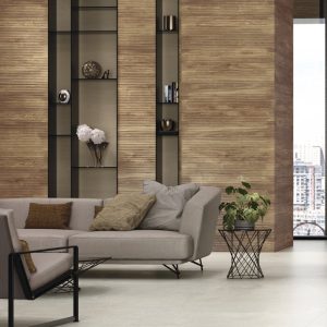 Modern Relief Wood Effect Wall White Body Tile 60x120 Lane Nobile Roble