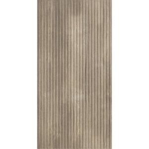 Modern Relief Wood Effect Wall White Body Tile 60x120 Lane Nobile Greige