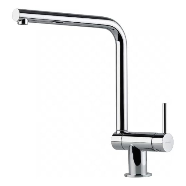 Modern Kitchen Mixer Tap with Fold Down Spout Neptune Style Window Franke