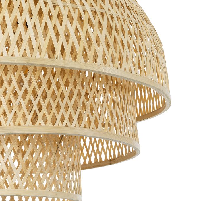 Bamboo Details from Pendant Ceiling Light 01836 Hiroka