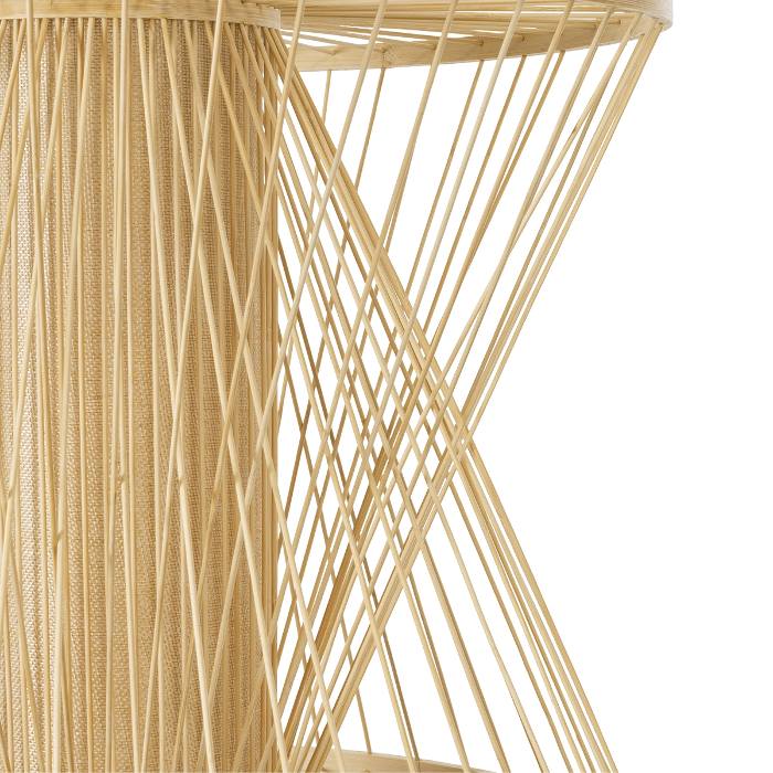 Bamboo grid details from Pendant Ceiling Light Ø50 H60 01931 Mango