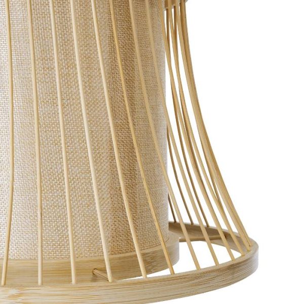 Bamboo Details from Pendant Ceiling Light Ø30 H40 01932 Tiki