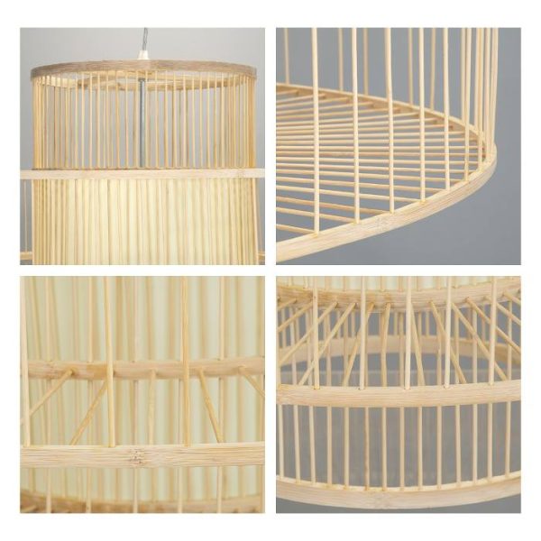 Bamboo details from Pendant Ceiling Light Ø100 H100 01780 Armona
