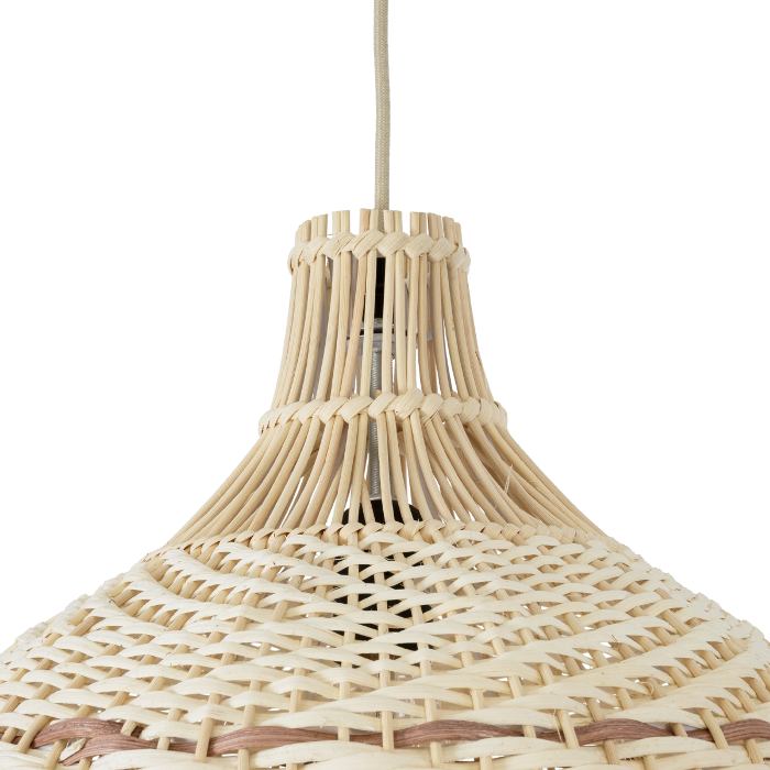 Bamboo details and bulb base from Pendant Ceiling Light 01950 01951 Santacruz