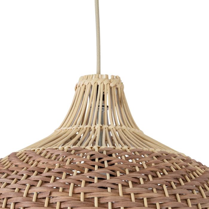 Bulb base and bamboo details from Pendant Ceiling Lights Ø40 H34 01952 Panama