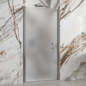 Luxury Frameless Pivot Shower Door 6mm Sandblasted Safety Glass 200H S 28 Alto Porta Karag