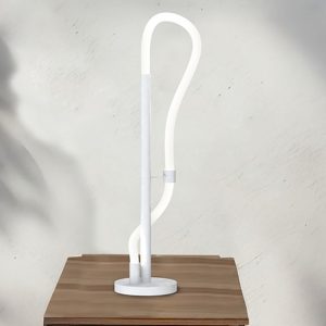 Modern Decorative White Italian Big Table Lamp Led 22 Watt 33878 Noemi L Sikrea