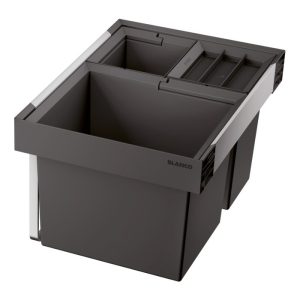 Pull Out Waste Separation System with 3 Bins for 60cm Unit’s Drawer 526643 Blanco Flexon II Low XL
