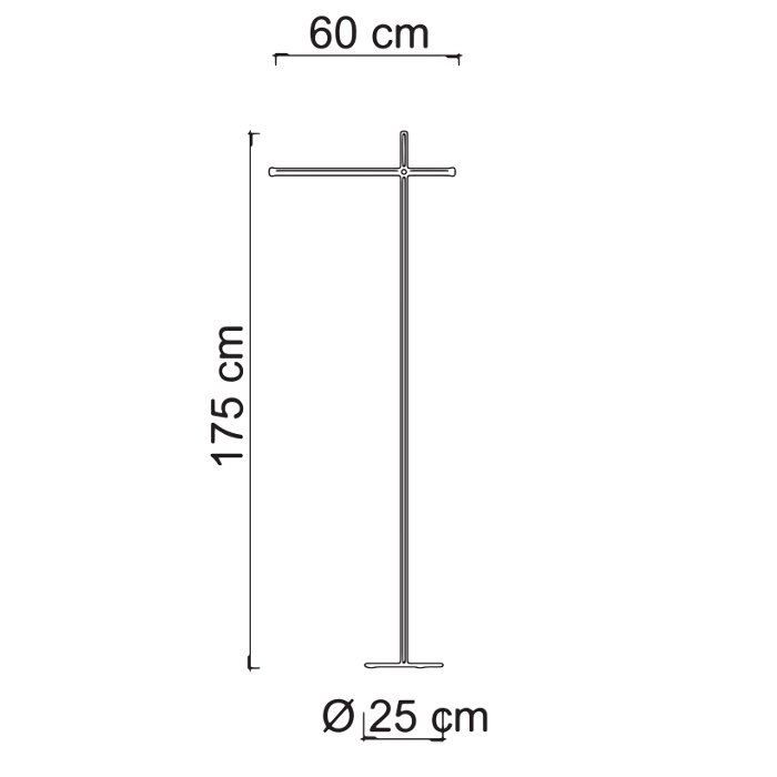 Diagram for floor lamp 7210 Elia P2 Sikrea