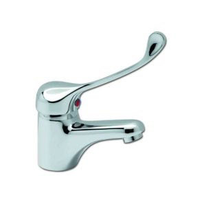 Modern Chrome Basin Mixer with Extended Easy Lever P.W.D. Diva 23-1001