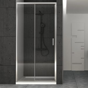 Modern Sliding Shower Door with Clear Safety Glass 6mm Nanoskin 190H Siera Orabella